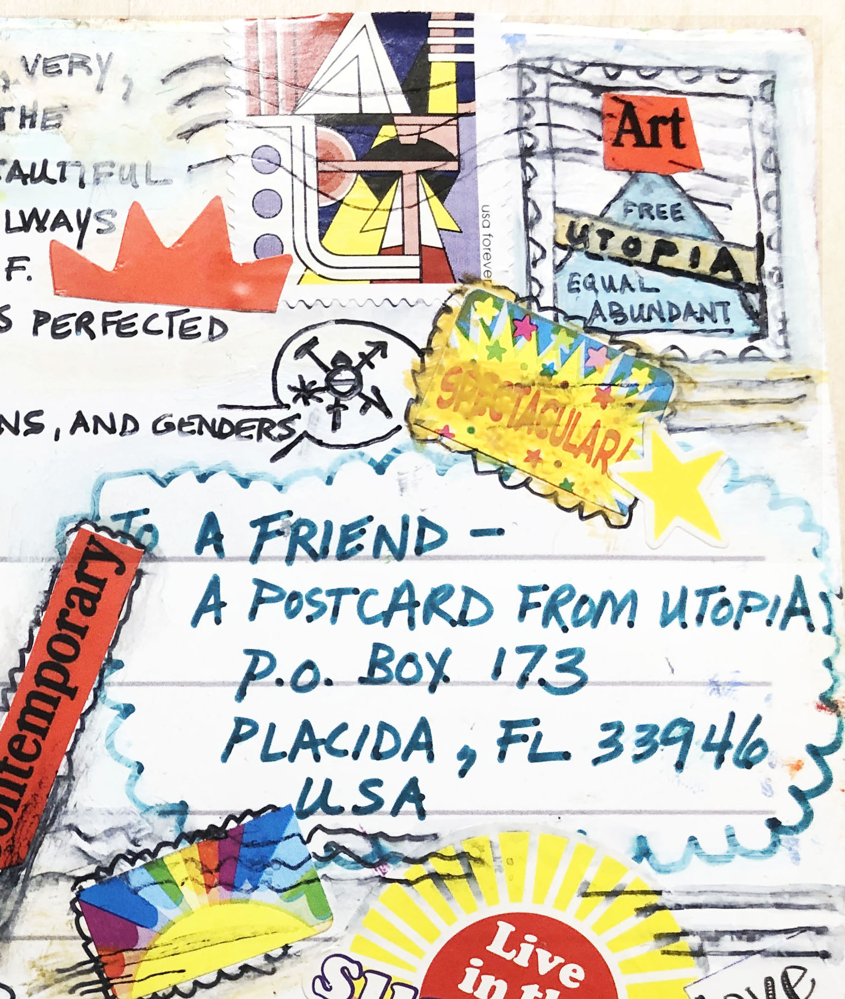 Postcard by Marianne Chapel
